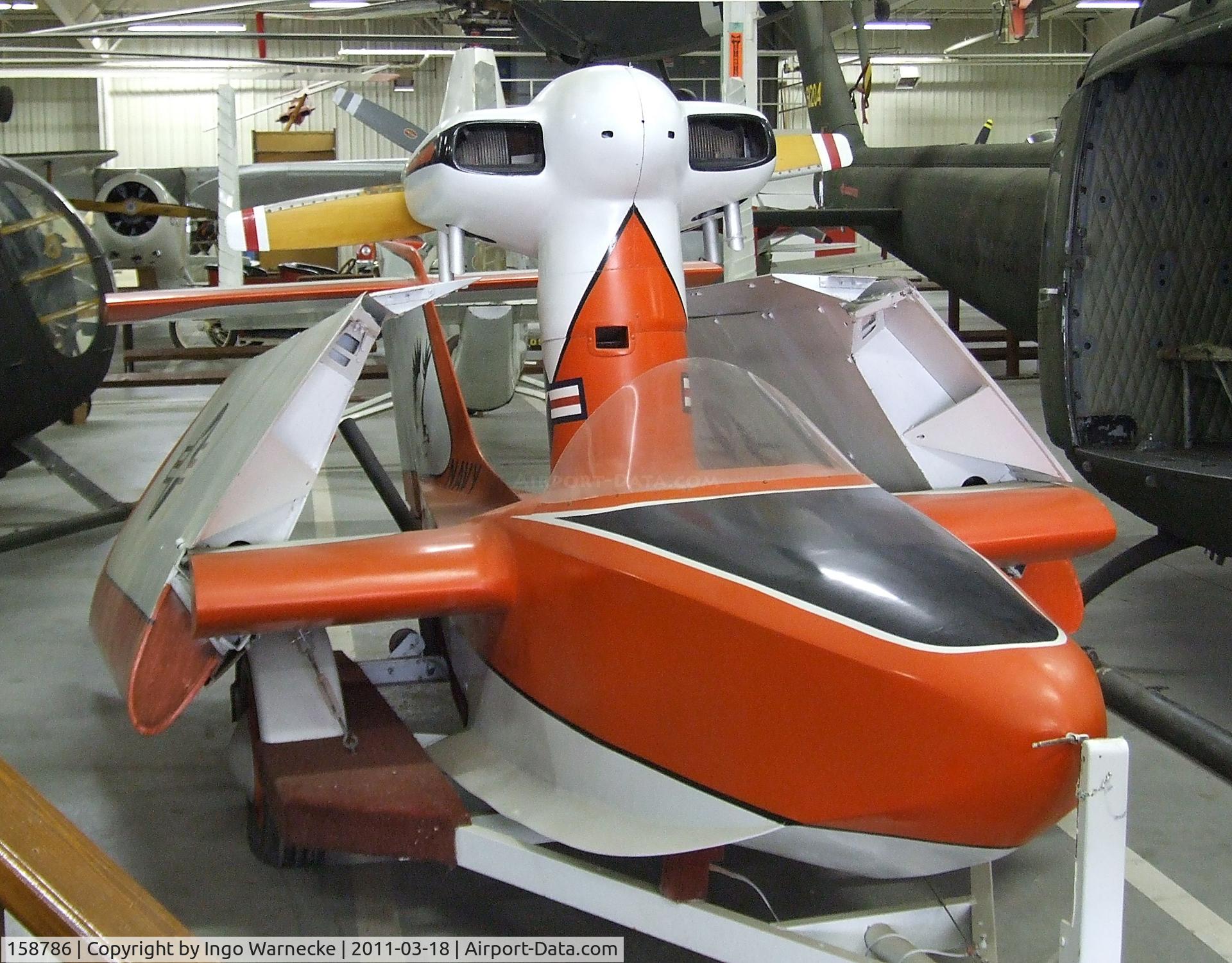 158786, 1970 Pereira X-28A C/N Not found 158786, Pereira X-28A Osprey at the Mid-America Air Museum, Liberal KS