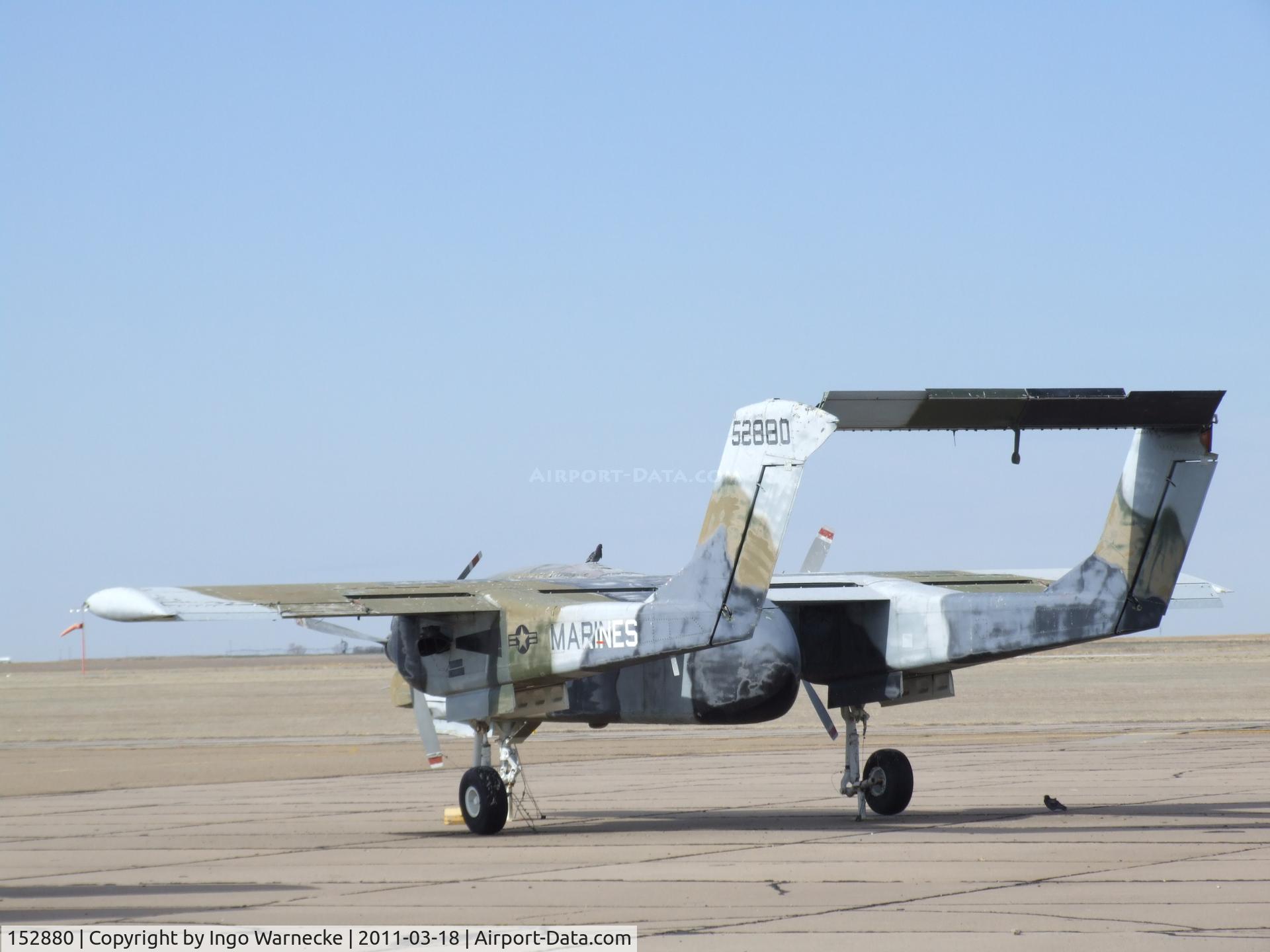 152880, North American YOV-10A Bronco C/N 300-2, North American YOV-10A Bronco at the Mid-America Air Museum, Liberal KS