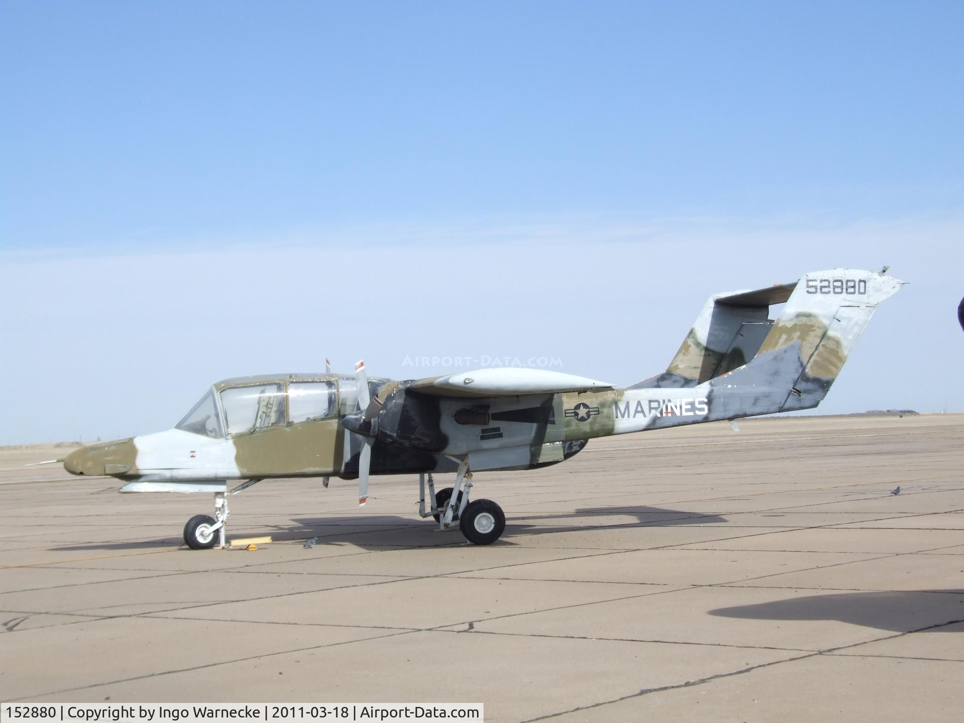 152880, North American YOV-10A Bronco C/N 300-2, North American YOV-10A Bronco at the Mid-America Air Museum, Liberal KS