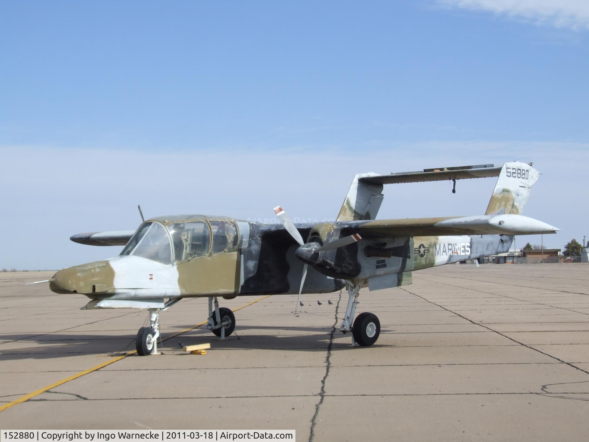 152880, North American YOV-10A Bronco C/N 300-2, North American YOV-10A Bronco at the Mid-America Air Museum, Liberal KS