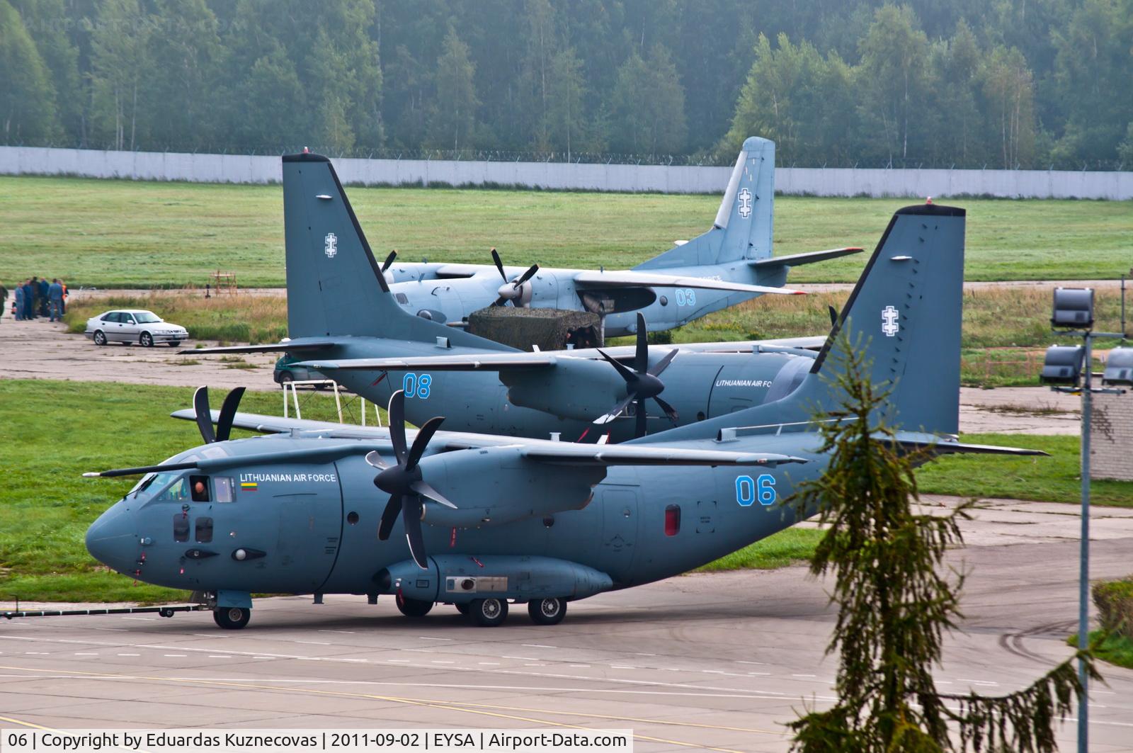 06, Alenia C-27J Spartan C/N 4115, Landing