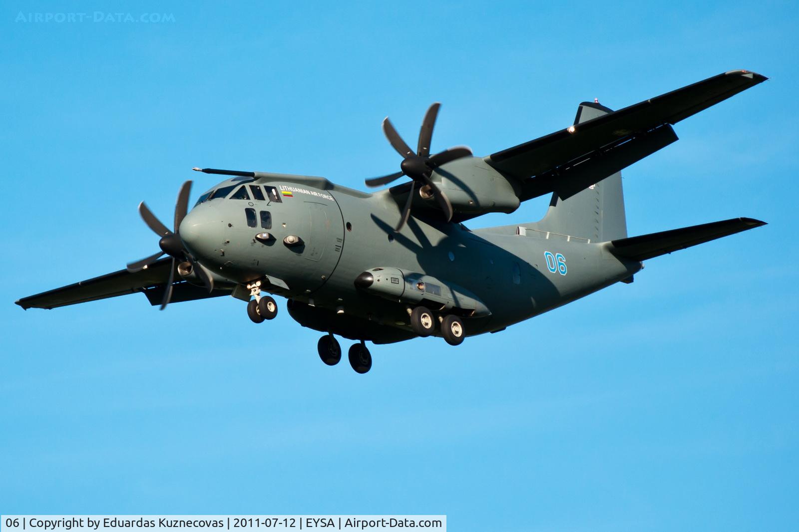 06, Alenia C-27J Spartan C/N 4115, Landing