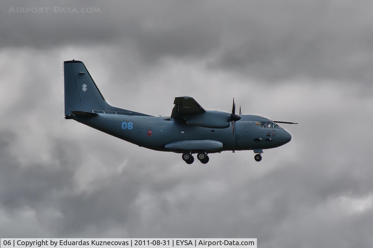 06, Alenia C-27J Spartan C/N 4115, Landing