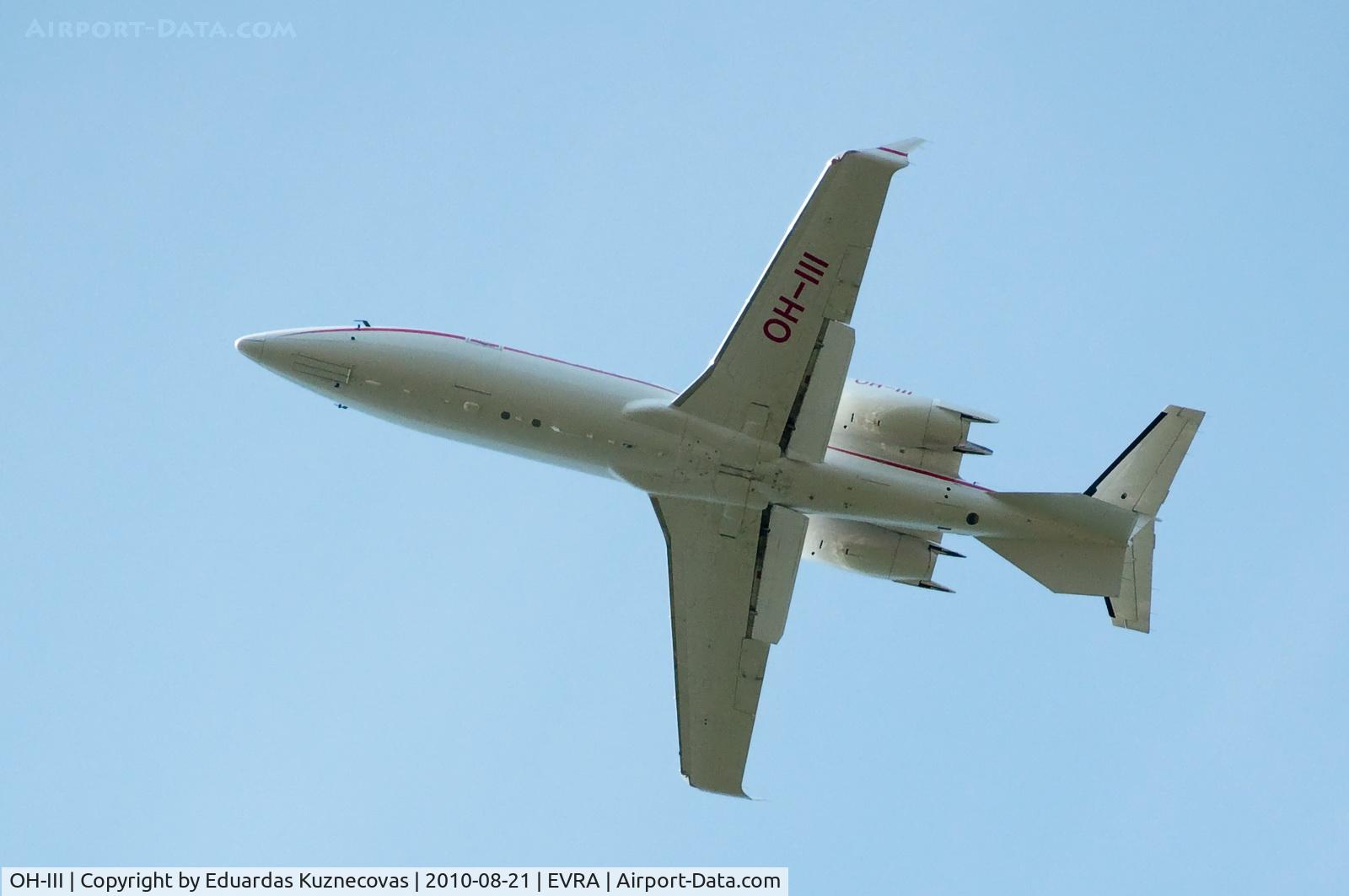 OH-III, 2006 Learjet 60 C/N 60-303, Seconds after Take Off