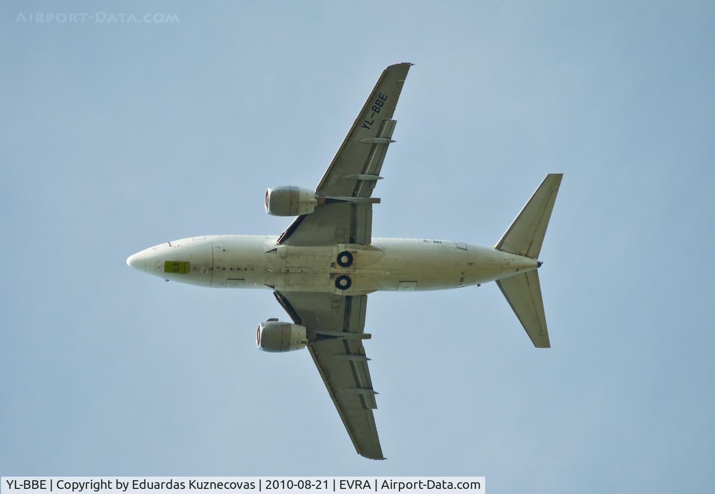 YL-BBE, 1998 Boeing 737-53S C/N 29073, Seconds after Take Off