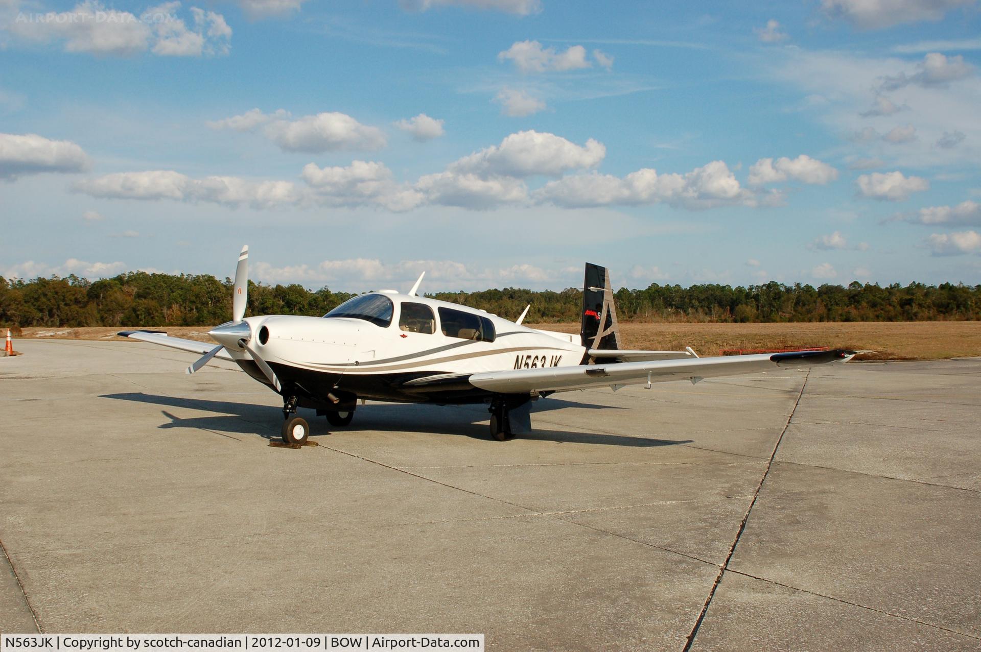 N563JK, 2008 Mooney M20TN Acclaim C/N 31-0107, 2008 Mooney M20TN N563JK at Bartow Municipal Airport, Bartow, FL
