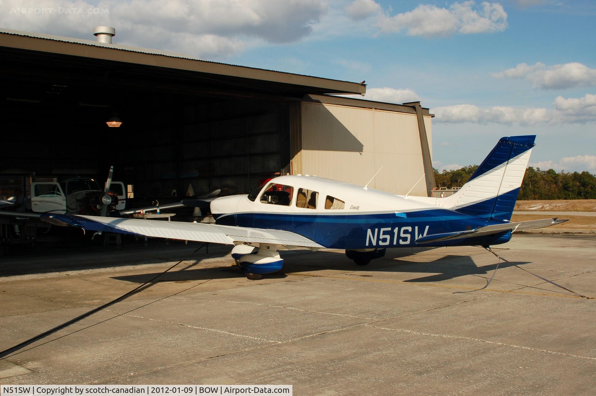 N51SW, 1981 Piper PA-28-236 Dakota C/N 28-8111048, 1981 Piper PA-28-236 Dakota N51SW at Bartow Municipal Airport, Bartow, FL