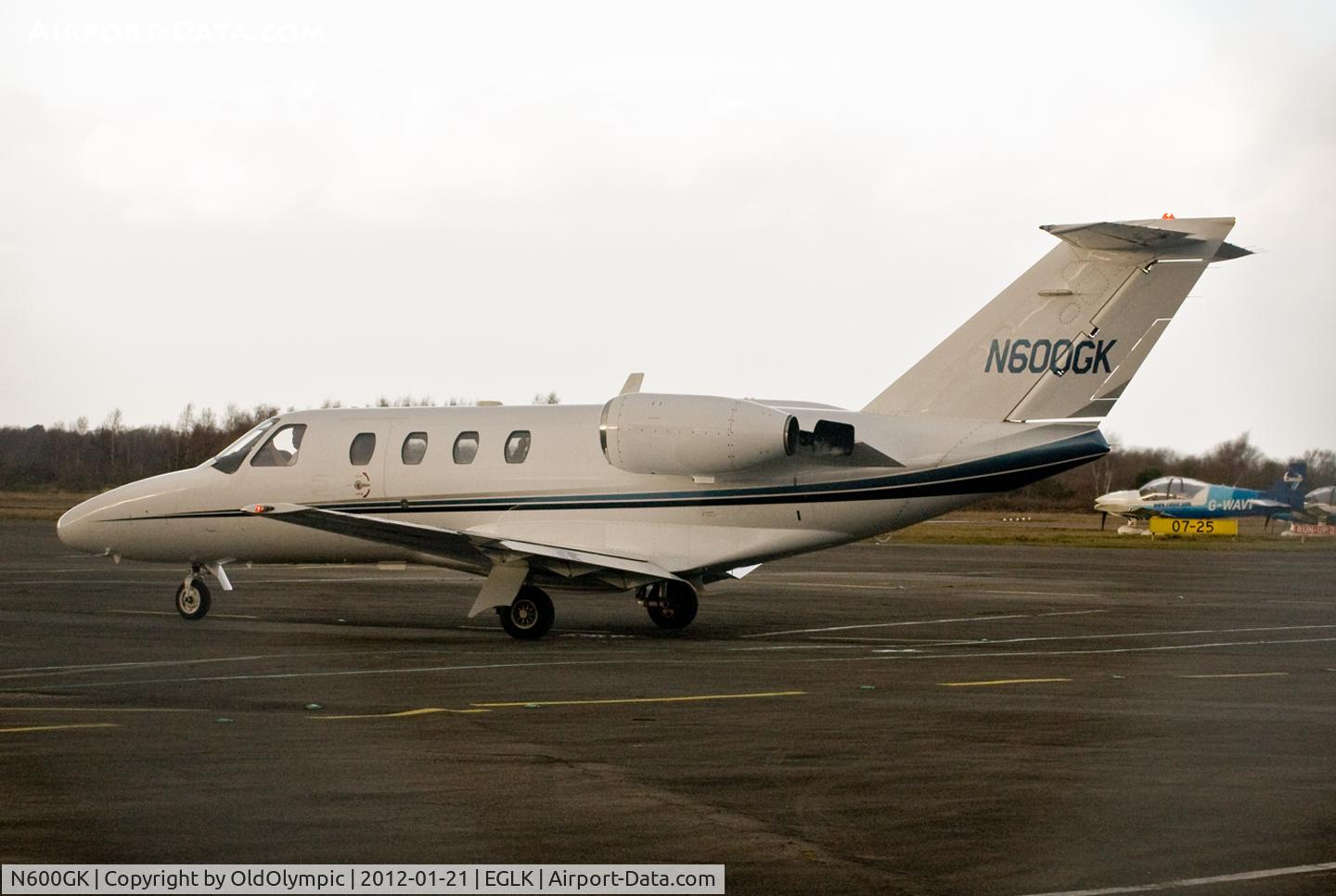 N600GK, 1998 Cessna 525 CitationJet CJ1 C/N 525-0297, Parked on arrival