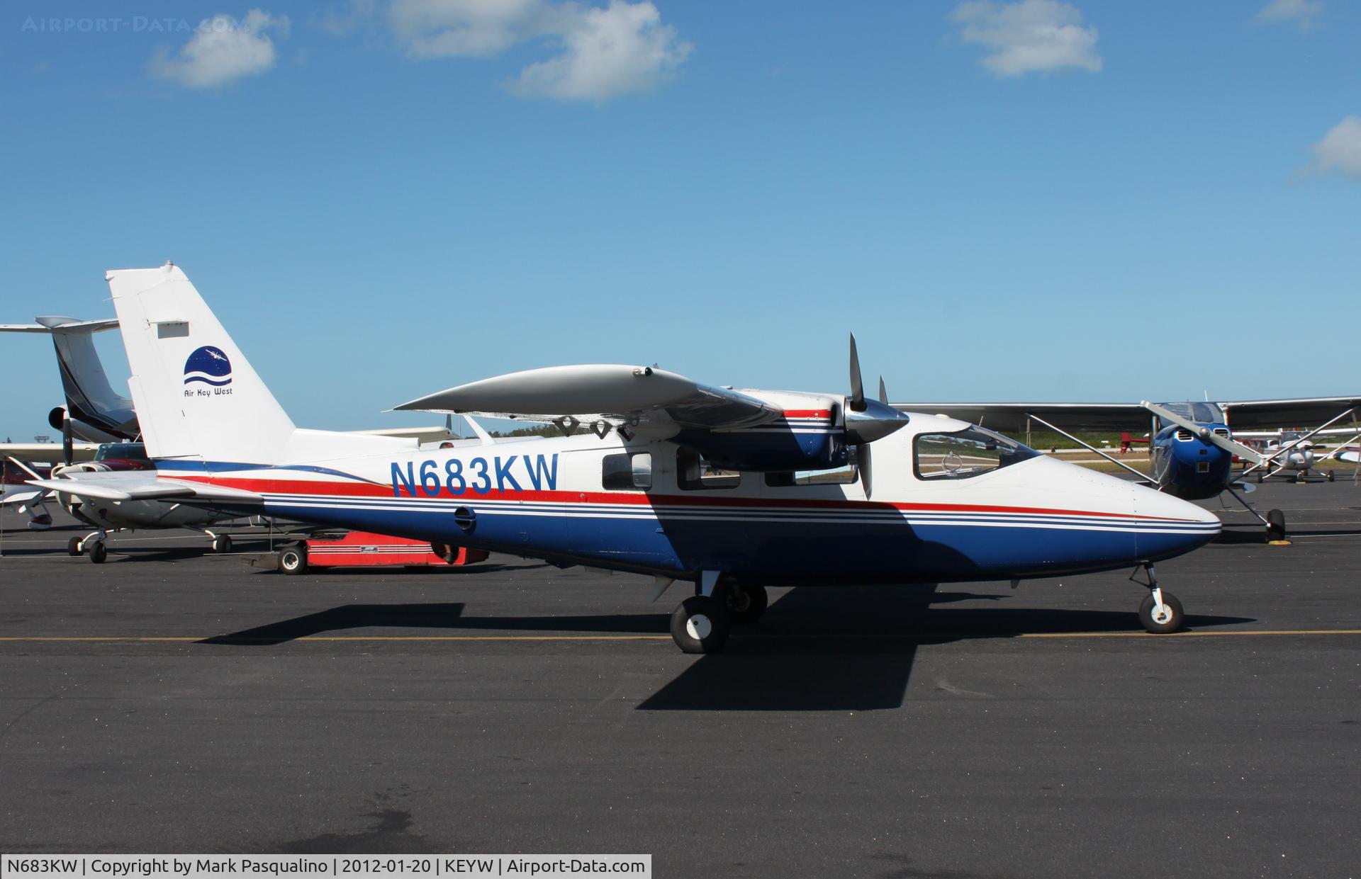 N683KW, 1983 Partenavia P-68C C/N 305, Partenavia P.68C
