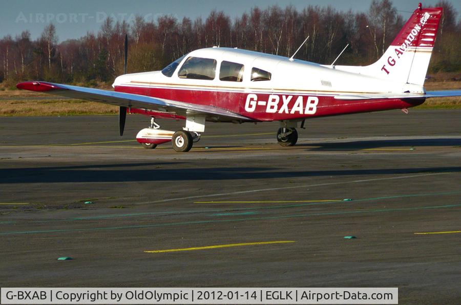G-BXAB, 1984 Piper PA-28-161 Cherokee Warrior II C/N 28-8416054, 15 minutes to departure