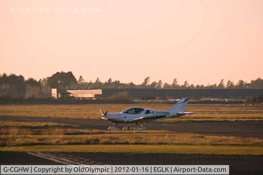 G-CGHW, 2009 CZAW Sport Cruiser C/N 09SC290, Clear of RW25 on arrival