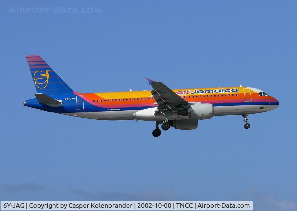 6Y-JAG, 1996 Airbus A320-214 C/N 626, Air Jamaica
