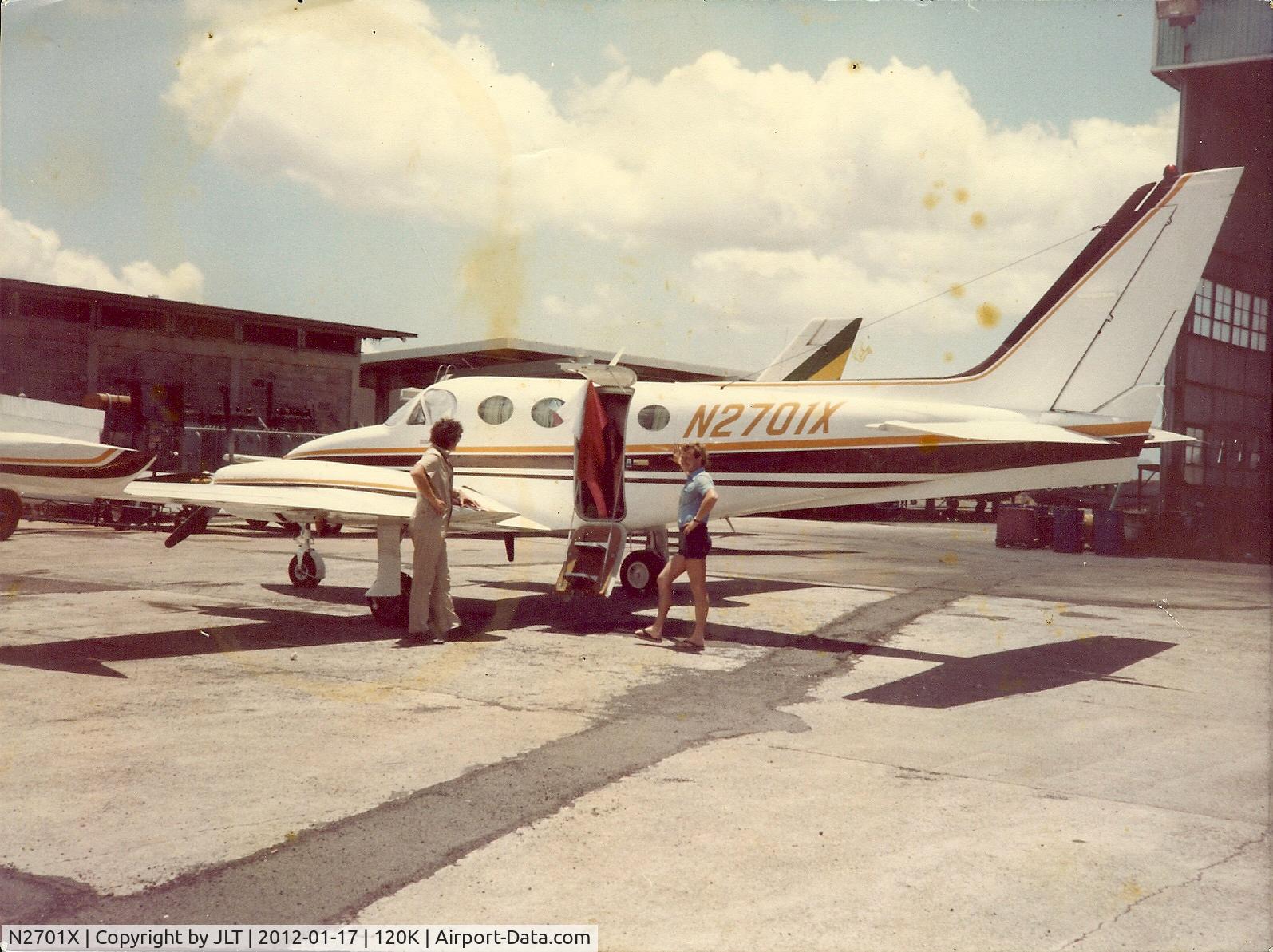 N2701X, 1979 Cessna 340A C/N 340A0906, Mid 80's Aircraft was flown to New Zealand to be registered as ZK JLT, some years later it was sold to Australia.