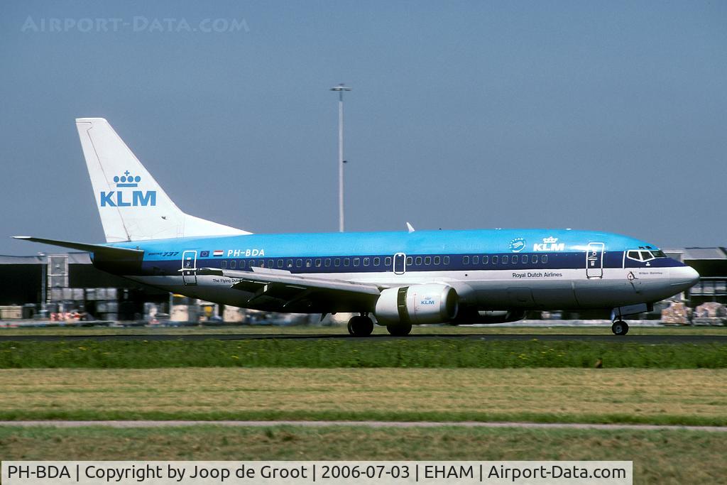 PH-BDA, 1986 Boeing 737-306 C/N 23537, scrapped in 2010