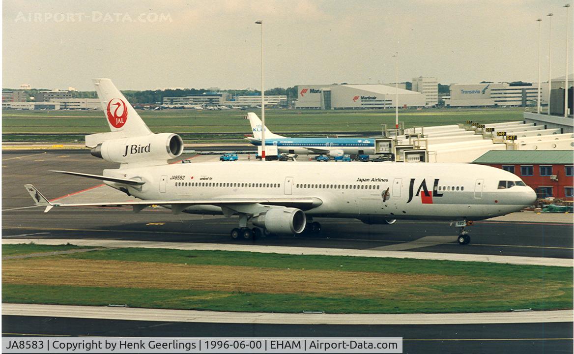 JA8583, 1994 McDonnell Douglas MD-11F C/N 48574, Japan Airlines , MD-11 