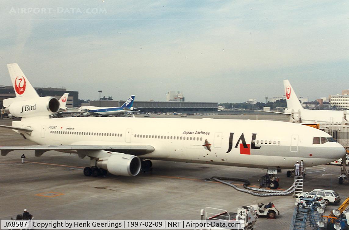 JA8587, 1995 McDonnell Douglas MD-11 C/N 48578, Japan Airlines , MD-11 