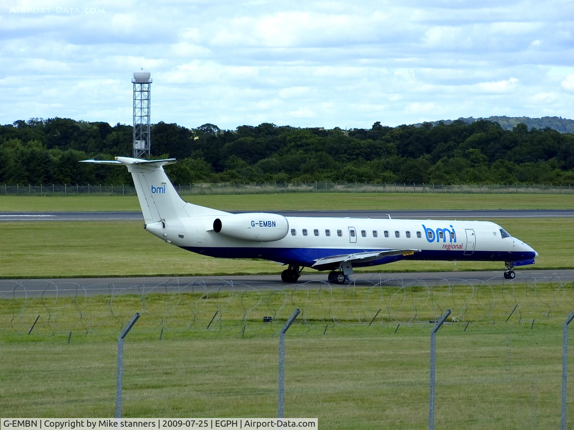 G-EMBN, 2000 Embraer EMB-145EP (ERJ-145EP) C/N 145201, BMI Regional ERJ-145EP At EDI