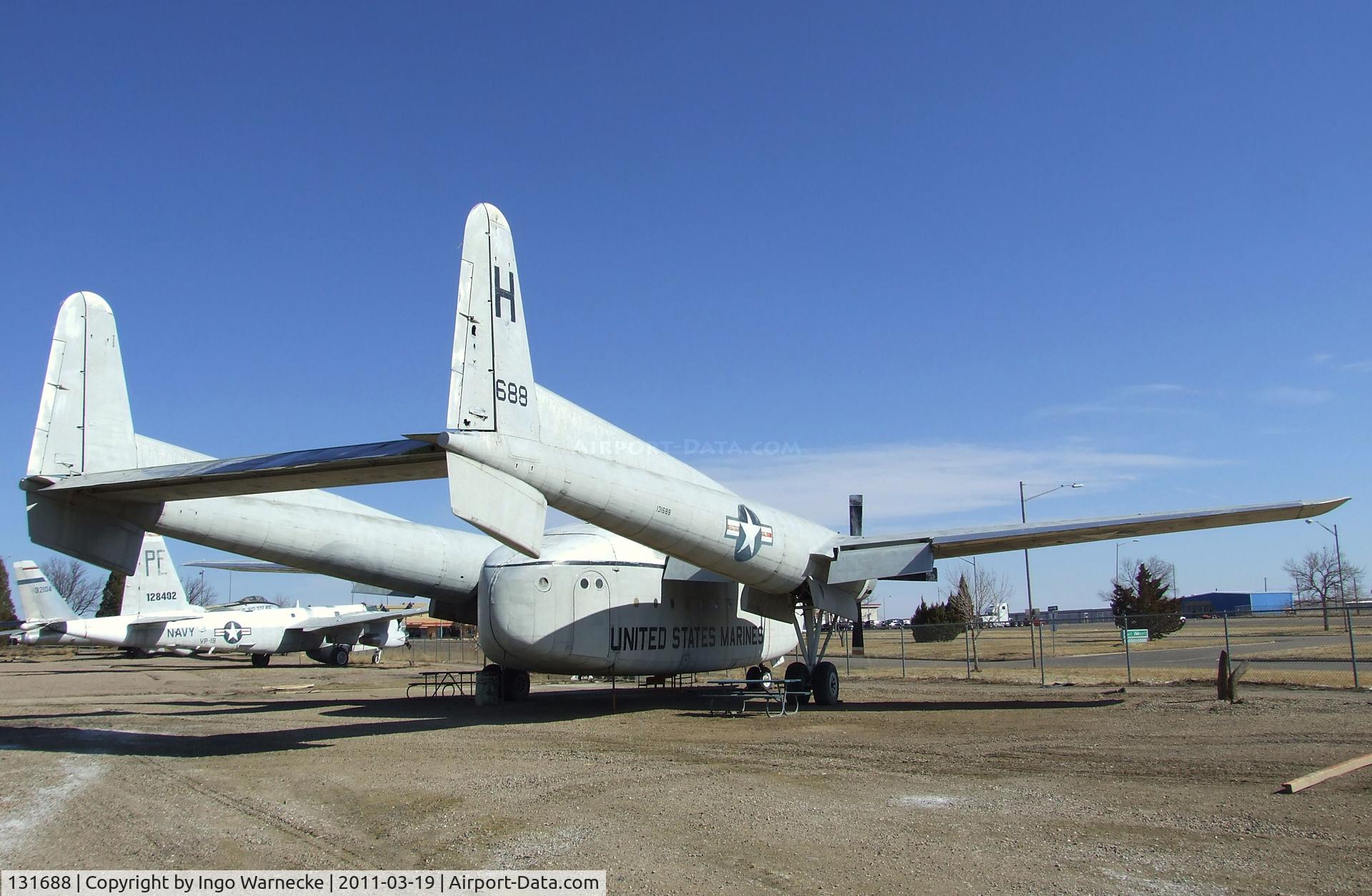 131688, Fairchild C-119F Flying Boxcar C/N 10901, Fairchild C-119F Flying Boxcar at the Pueblo Weisbrod Aircraft Museum, Pueblo CO