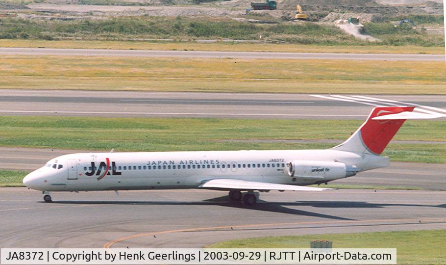 JA8372, 1991 McDonnell Douglas DC-9-87 C/N 53041, Japan Airlines
