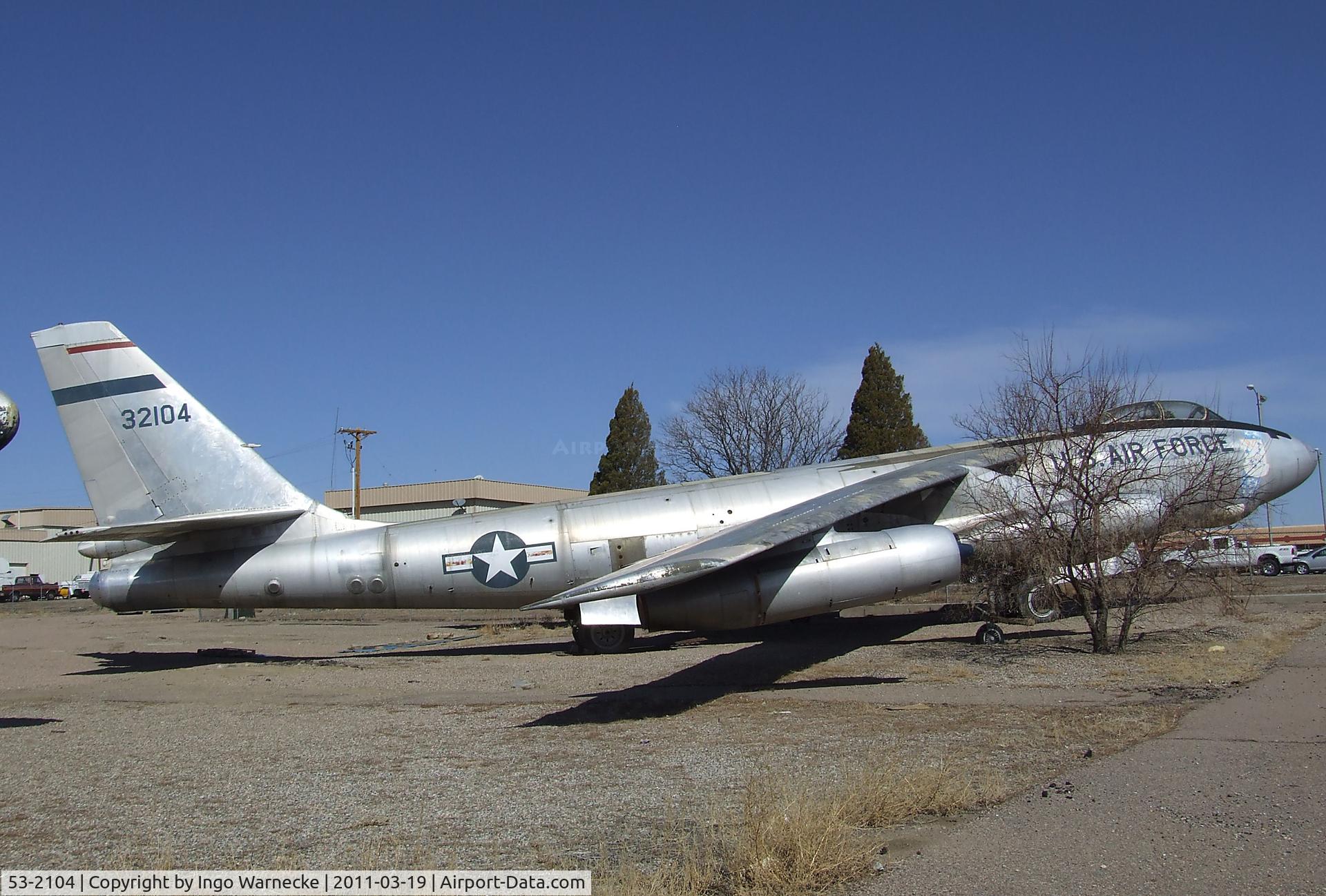 53-2104, 1952 Boeing B-47E-45-DT Stratojet C/N 44450, Boeing B-47E Stratojet at the Pueblo Weisbrod Aircraft Museum, Pueblo CO