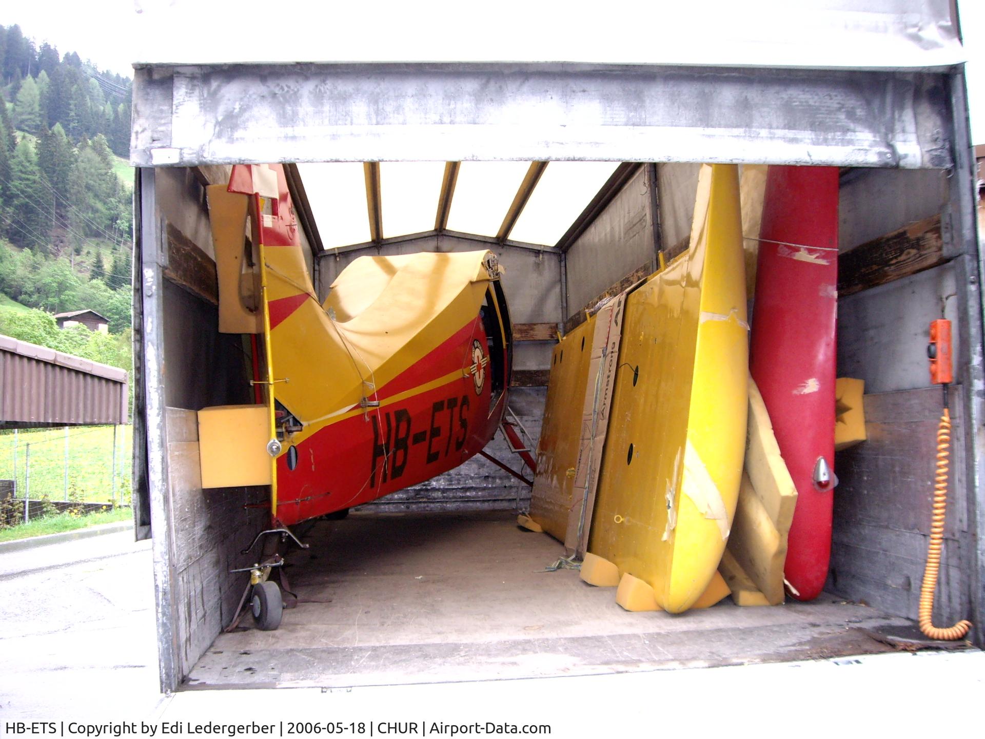 HB-ETS, 1968 Maule M-4-220C Strata Rocket C/N 2020C, HB-ETS is stored since 2006 at Chur CH