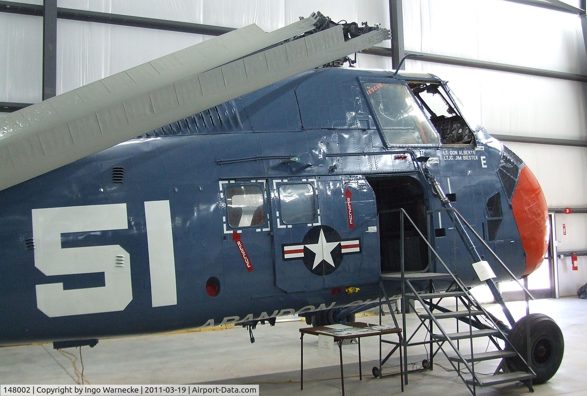 148002, Sikorsky SH-34J Seabat C/N 58-1254, Sikorsky H-34J / HSS-1N Seabat at the Pueblo Weisbrod Aircraft Museum, Pueblo CO