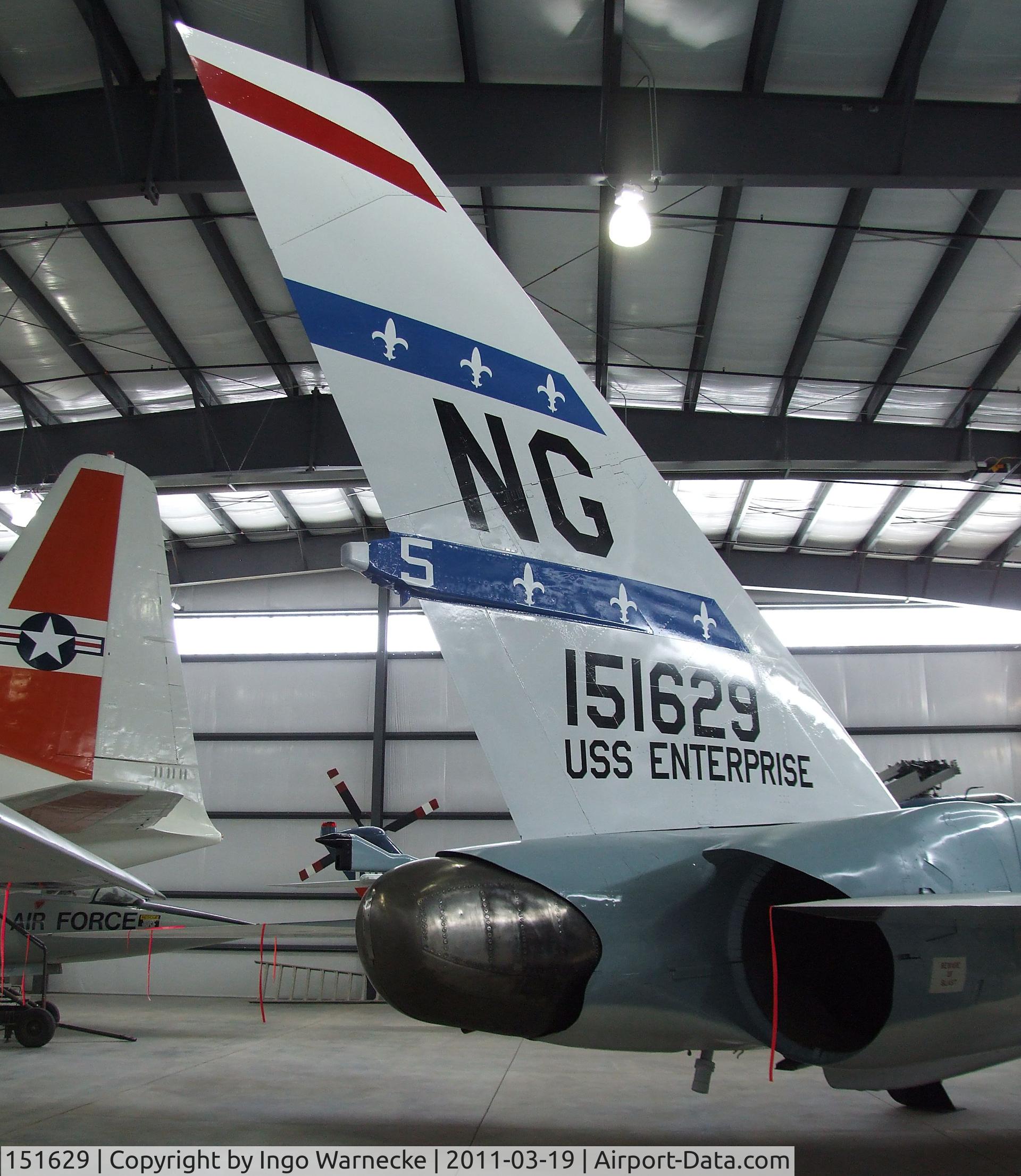 151629, North American RA-5C Vigilante C/N NA283-35, North American RA-5C Vigilante at the Pueblo Weisbrod Aircraft Museum, Pueblo CO