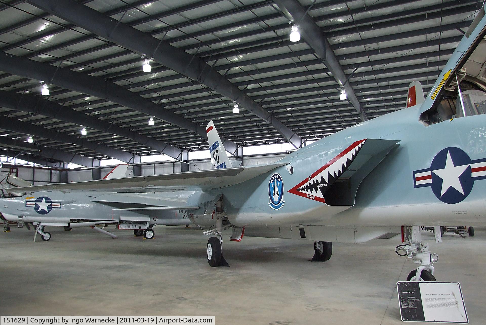 151629, North American RA-5C Vigilante C/N NA283-35, North American RA-5C Vigilante at the Pueblo Weisbrod Aircraft Museum, Pueblo CO