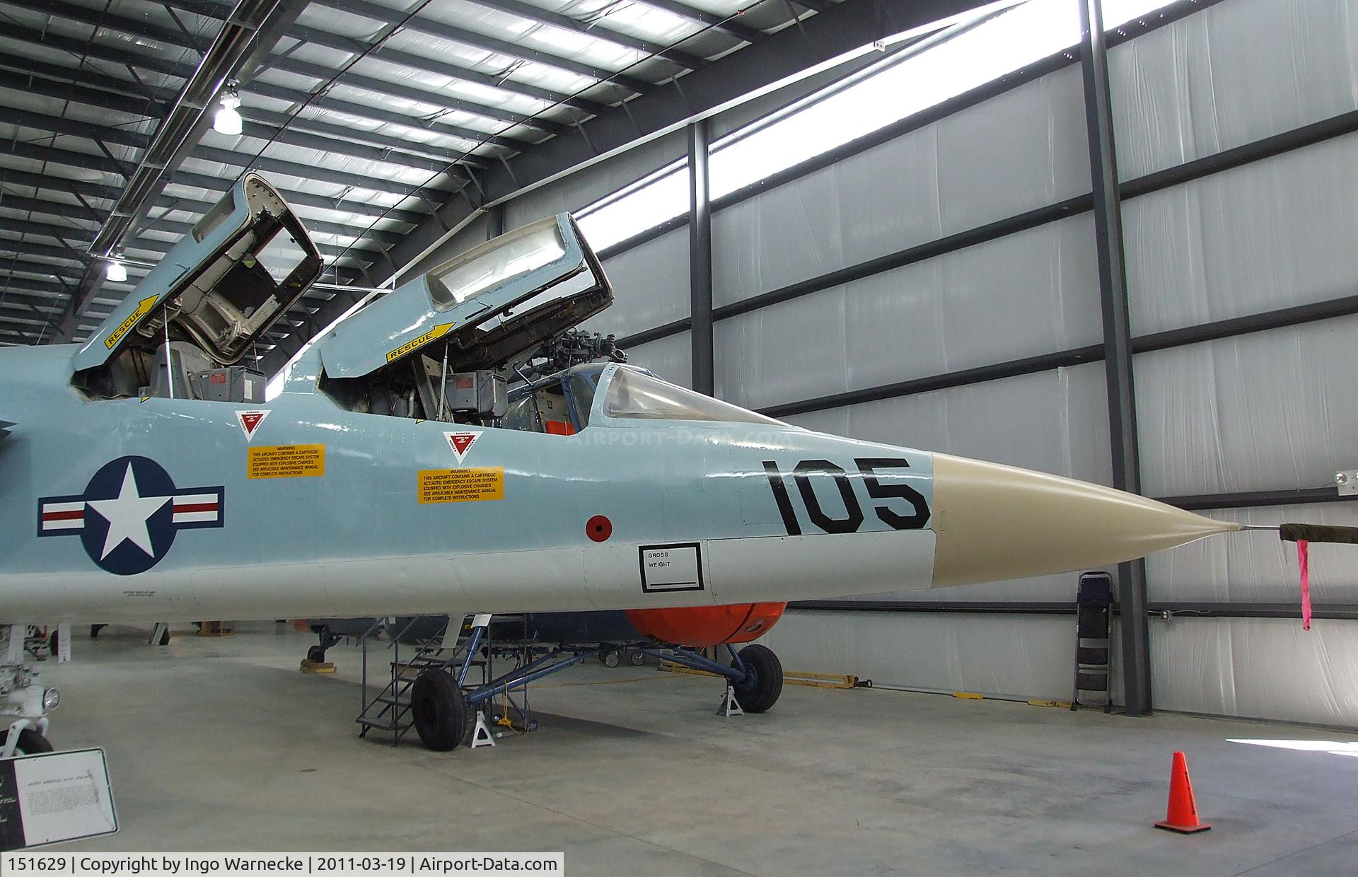 151629, North American RA-5C Vigilante C/N NA283-35, North American RA-5C Vigilante at the Pueblo Weisbrod Aircraft Museum, Pueblo CO