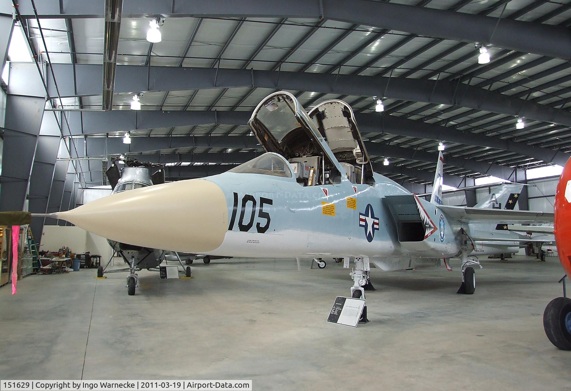151629, North American RA-5C Vigilante C/N NA283-35, North American RA-5C Vigilante at the Pueblo Weisbrod Aircraft Museum, Pueblo CO