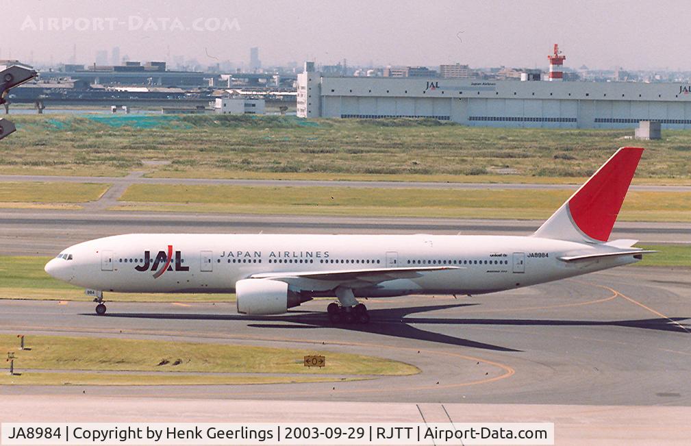 JA8984, 1997 Boeing 777-246 C/N 27651, Japan Airlines