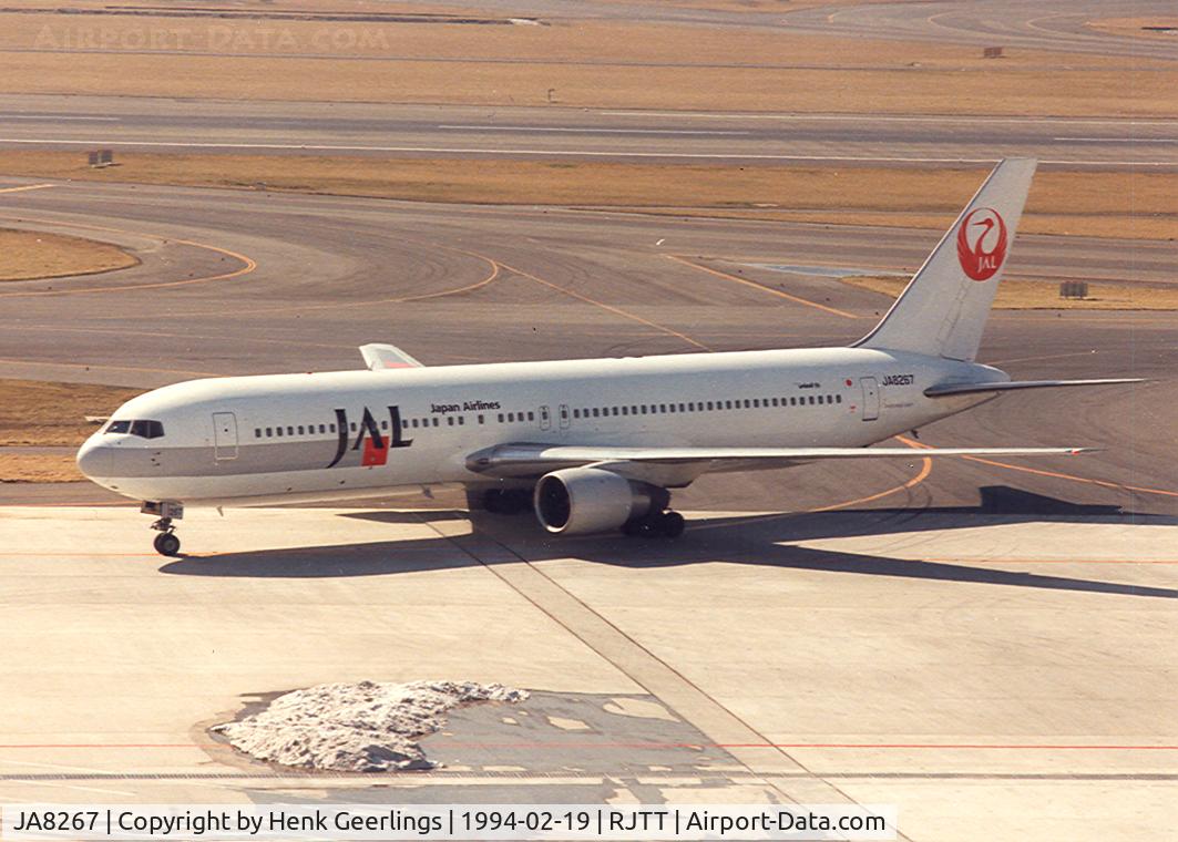 JA8267, Boeing 767-346 C/N 23962, Japan Airlines