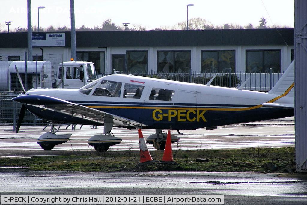 G-PECK, 1970 Piper PA-32-300 Cherokee Six C/N 32-7140008, privately owned