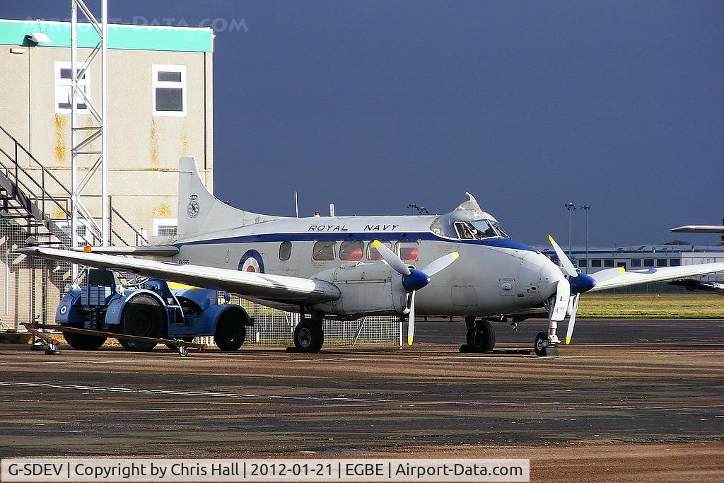 G-SDEV, 1956 De Havilland DH-104 Dove 6 C/N 04472, Aviation Heritage Ltd