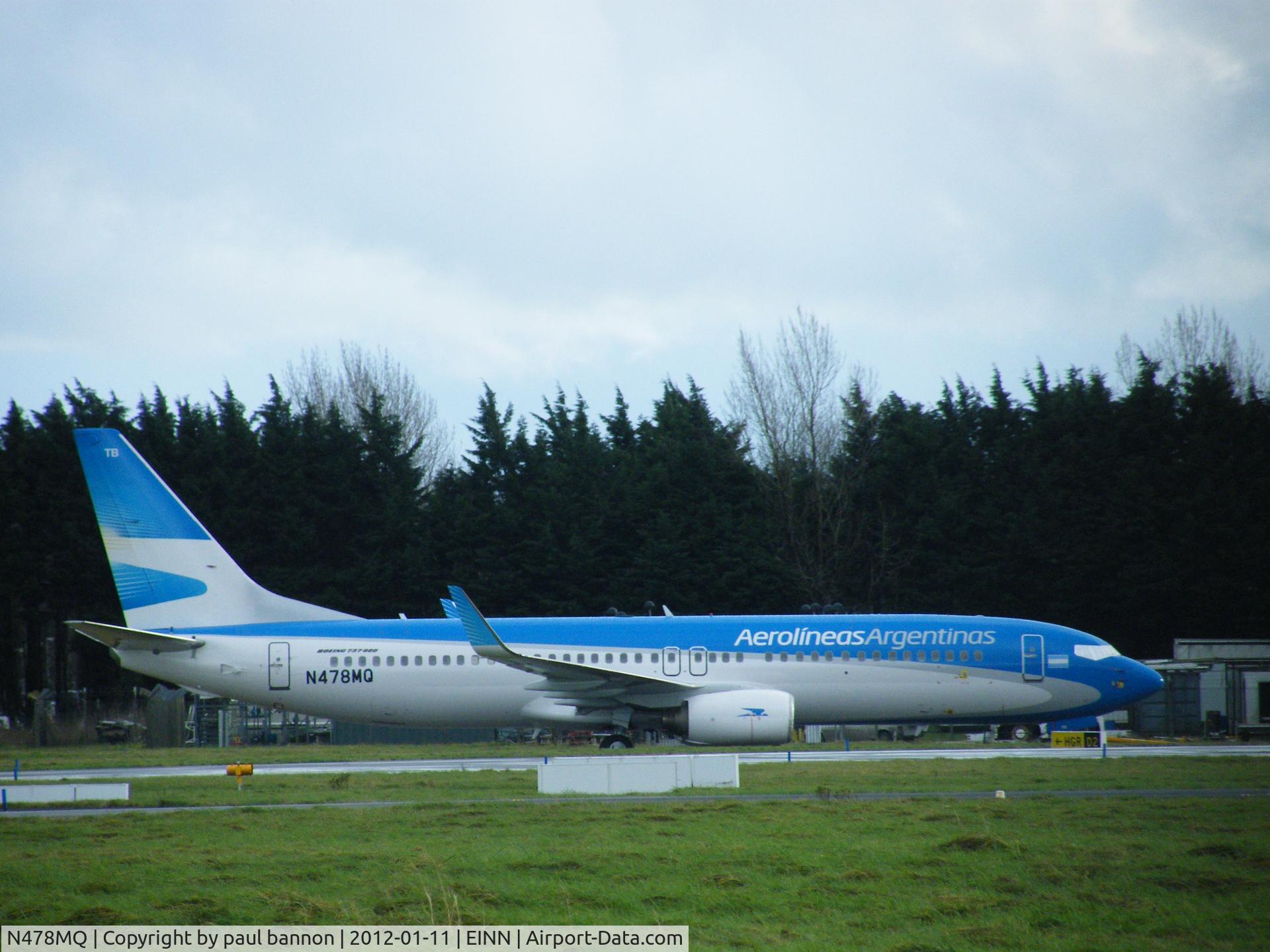 N478MQ, 2001 Boeing 737-85F C/N 30478, N478MQ boeing 737-85F CN shannon