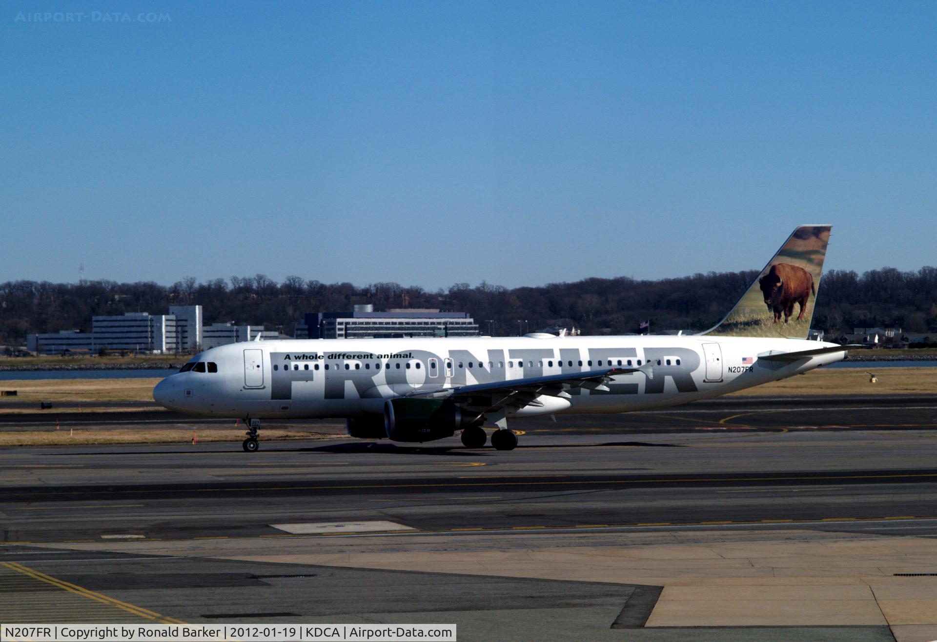 N207FR, 2010 Airbus A320-214 C/N 4307, DCA, VA