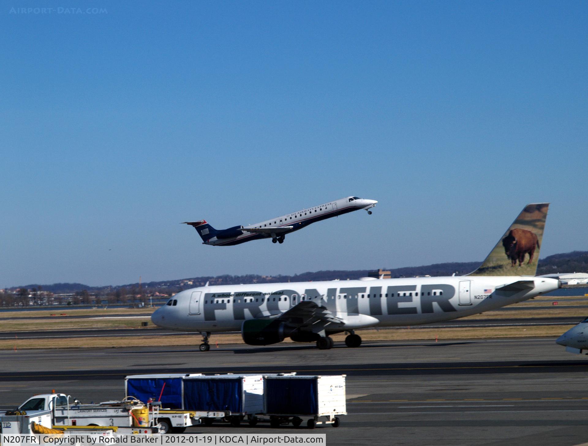 N207FR, 2010 Airbus A320-214 C/N 4307, DCA, VA
