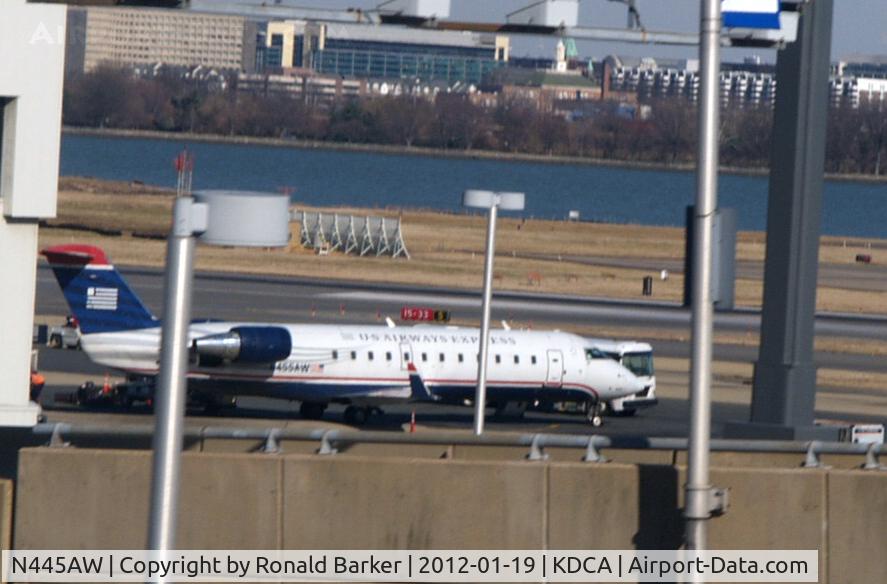 N445AW, 2003 Bombardier CRJ-200LR (CL-600-2B19) C/N 7804, DCA, VA