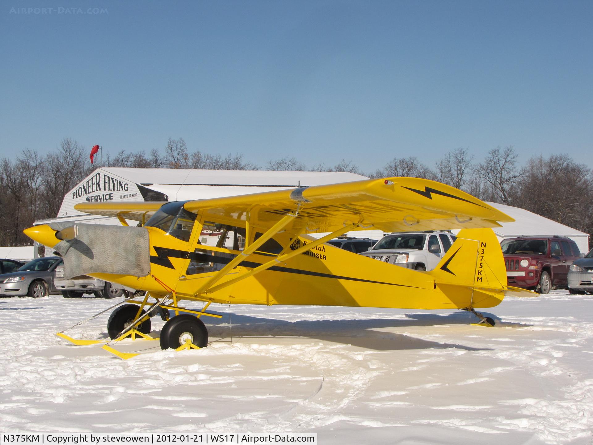 N375KM, Piper Kodiak Cruiser C/N 001, Ski Plane Fly-in Pioneer Airport Oshkosh 2012
