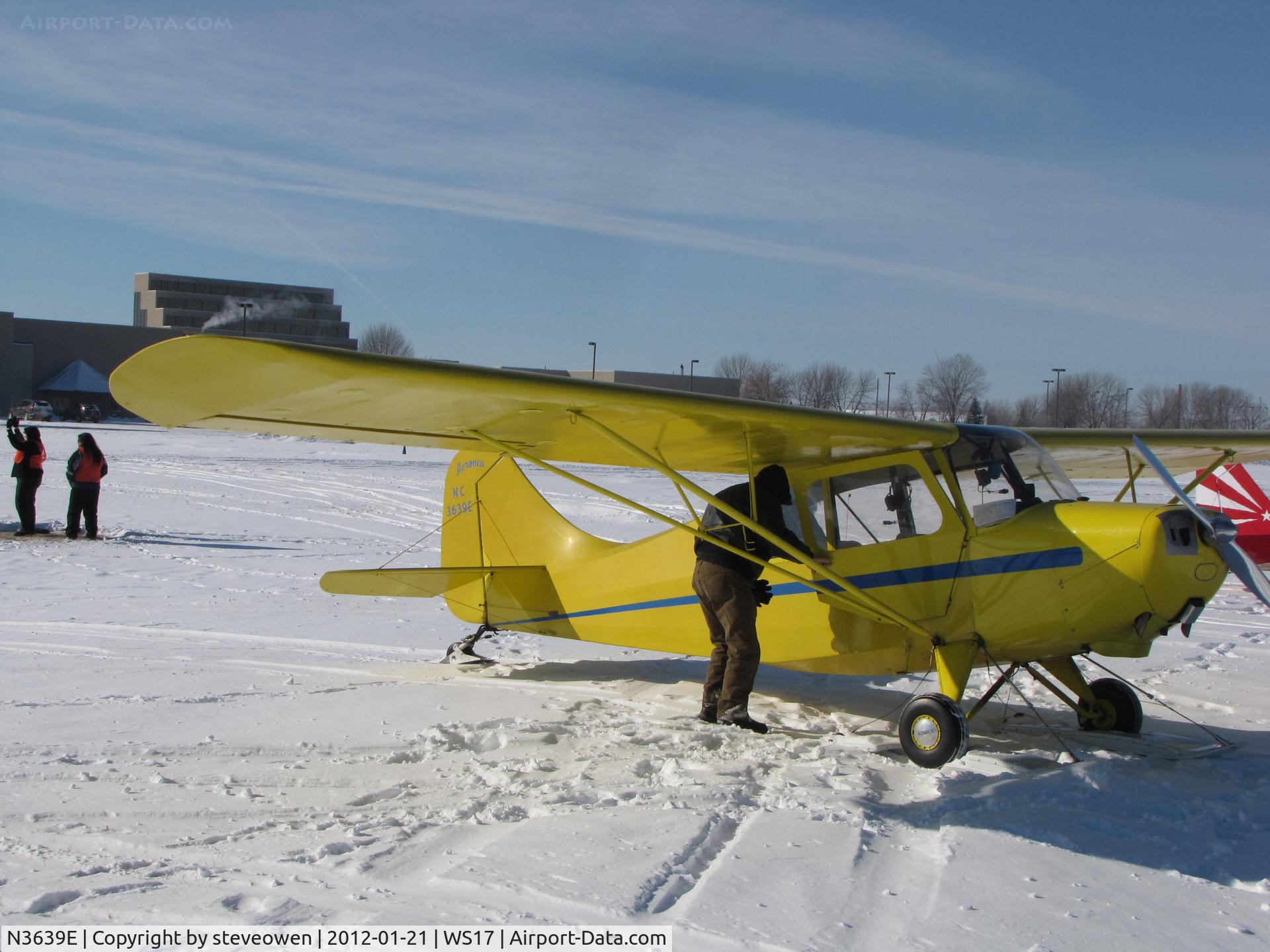 N3639E, 1947 Aeronca 7AC Champion C/N 7AC-6961, Ski Plane Fly-in 2012