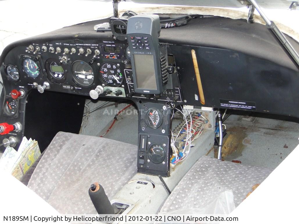 N189SM, 1990 Viking DragonFly C/N 271, Cockpit area