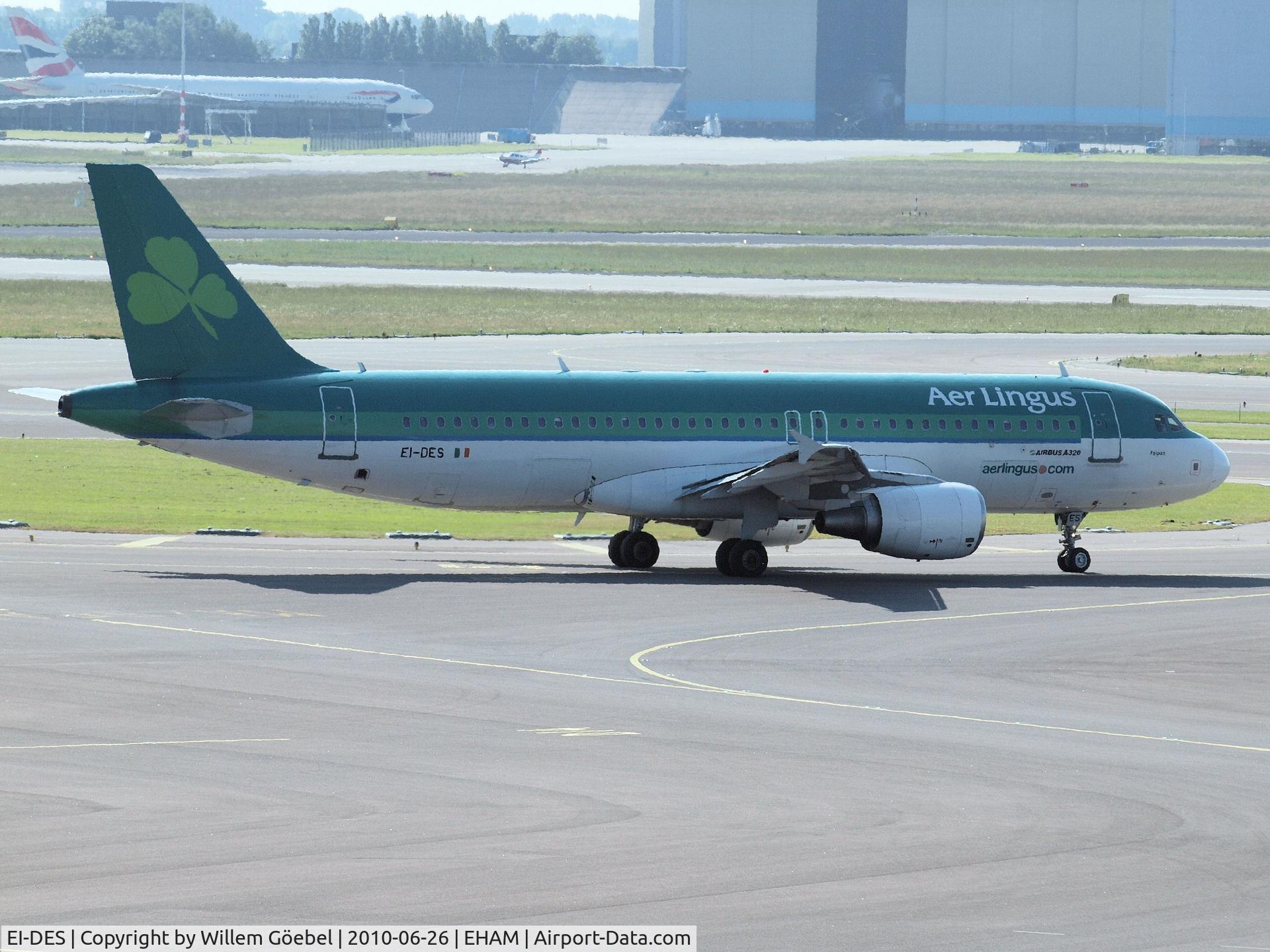EI-DES, 2005 Airbus A320-214 C/N 2635, Taxi to runway 24 of Amsterdam Airport