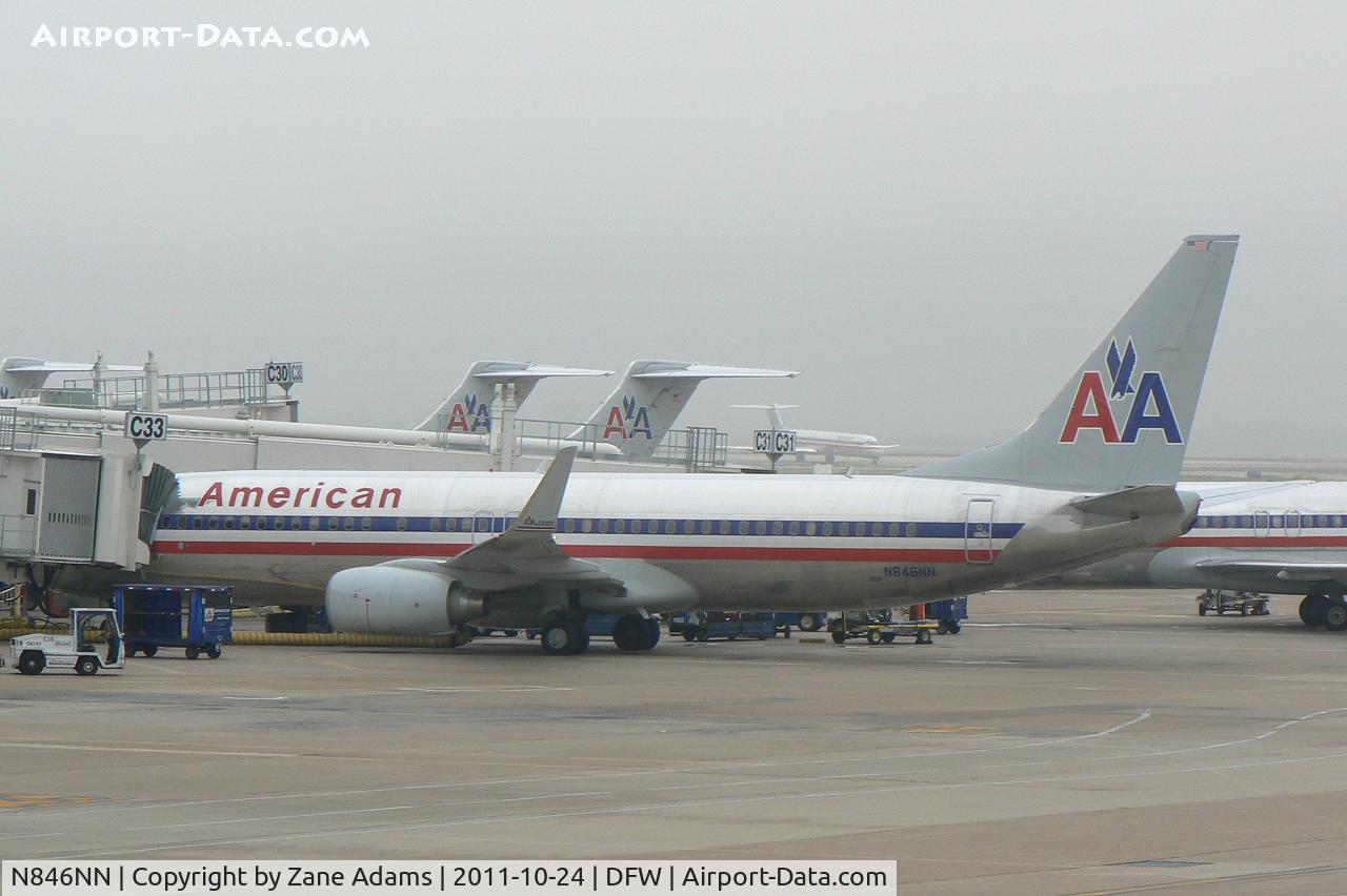 N846NN, 2010 Boeing 737-823 C/N 31101, American Airlines at DFW airport