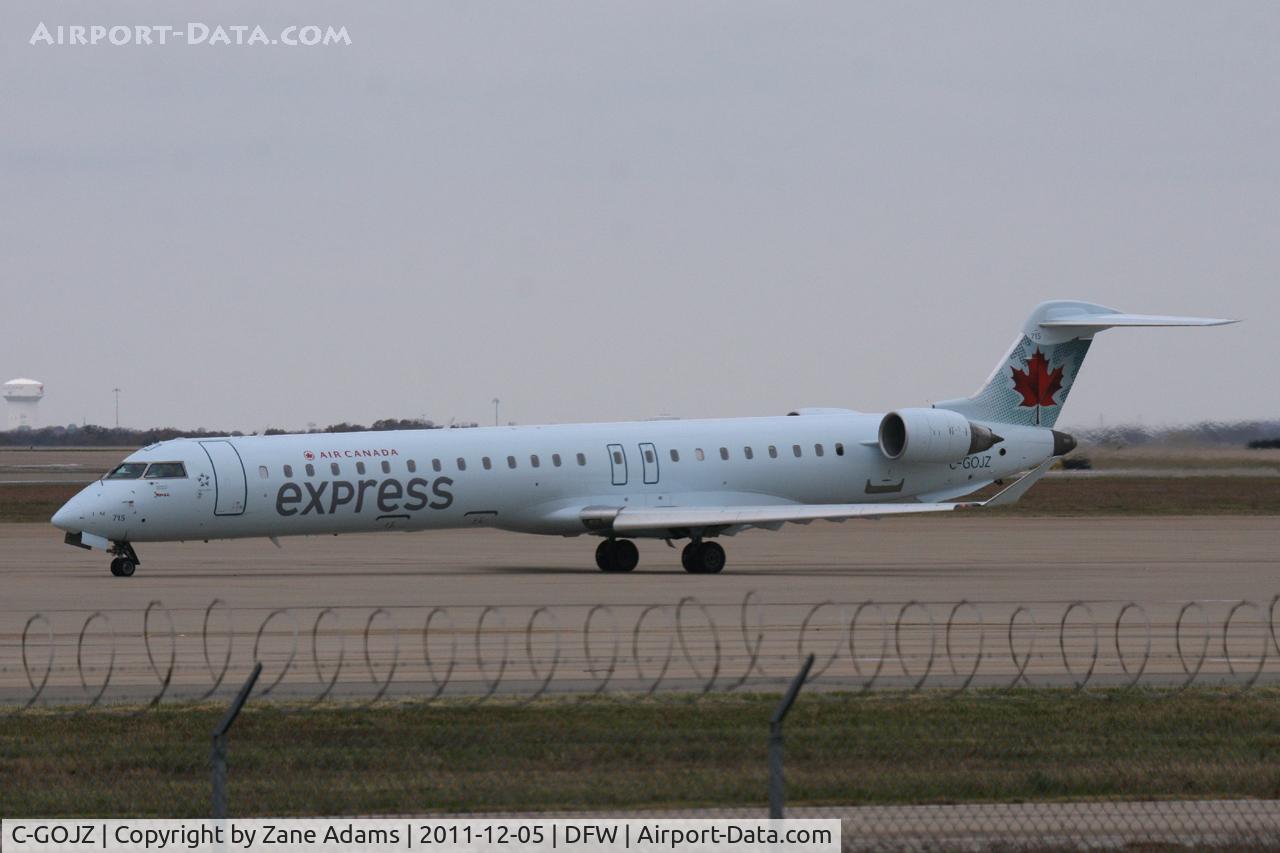 C-GOJZ, 2005 Canadair CRJ-705ER (CL-600-2D15) Regional Jet C/N 15053, Air Canada at DFW airport