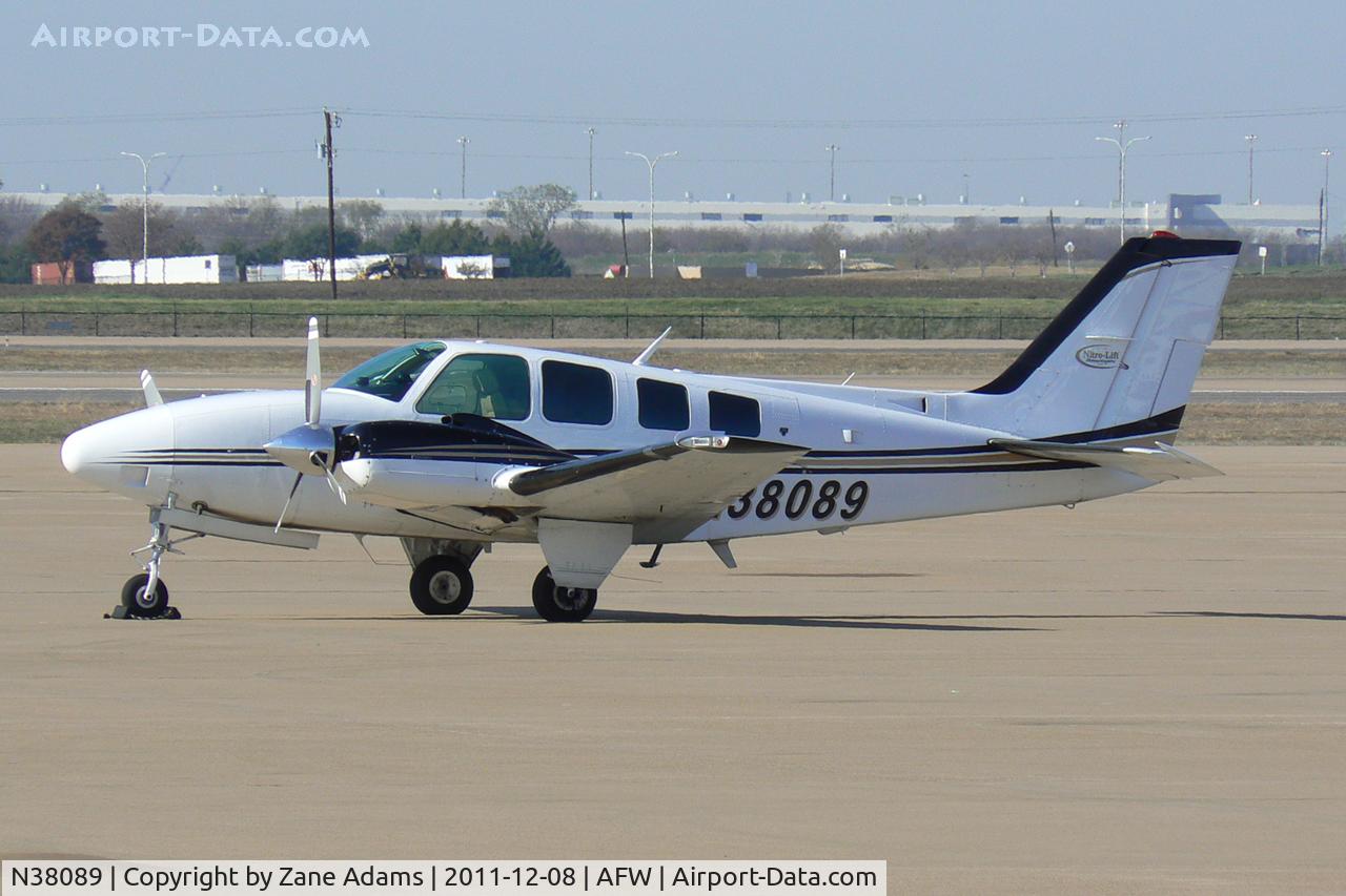 N38089, 1980 Beech 58 Baron C/N TH-1218, At Alliance Airport - Fort Worth, TX