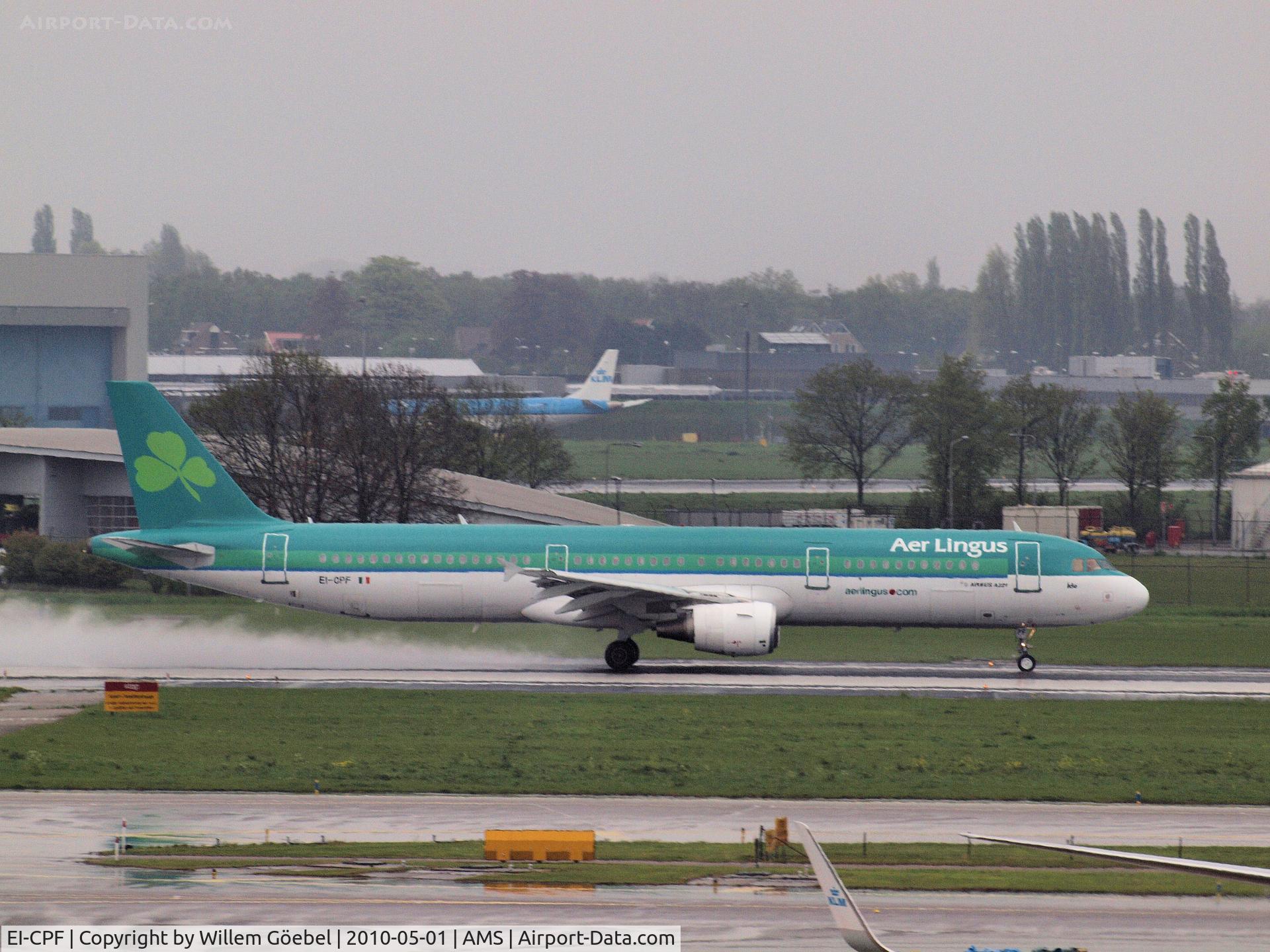 EI-CPF, 1999 Airbus A321-211 C/N 0991, Take off from runway 24 of Amsterdam Airport