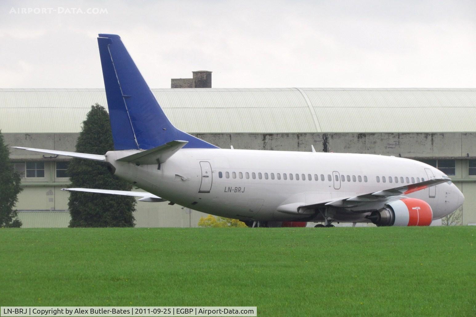LN-BRJ, 1991 Boeing 737-505 C/N 24273, Stored