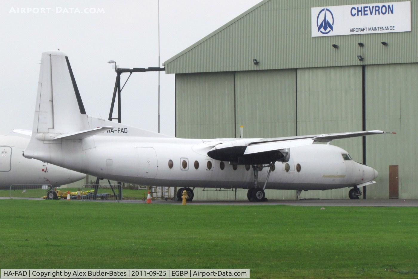 HA-FAD, 1971 Fokker F-27-500 Friendship C/N 10449, 
