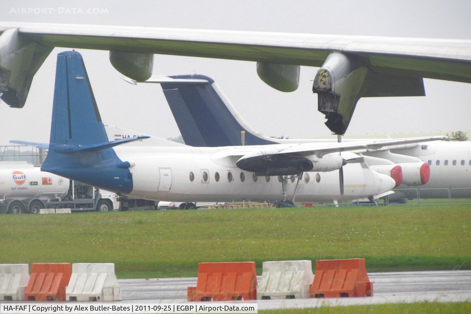 HA-FAF, 1982 Fokker F-27-500 Friendship C/N 10632, 