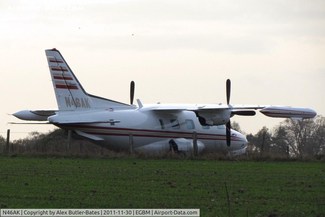 N46AK, 1979 Mitsubishi MU-2B-60 Marquise C/N 754S.A., 